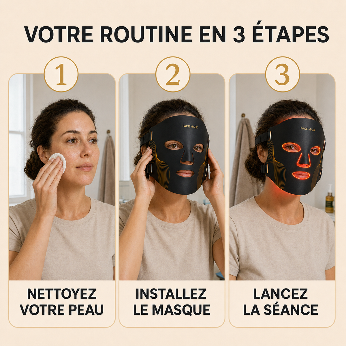 Face led Mask - De chez Lucea Paris
